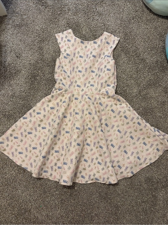 Un Deux Trois Other - Un Deux Trois pastel purple  Dress with Pastel and Silver Motif